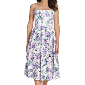 Maggy London NWT Wisteria floral dress Sz 2
